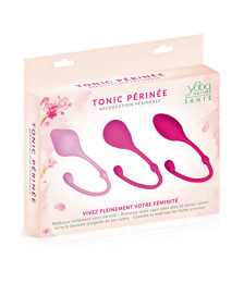 Set de 3 boules de Geisha spéciale rééducation du périnée - CC526003
